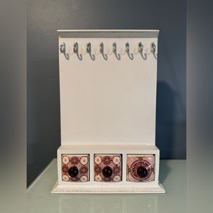 Boho Jewelry Holder with Storage